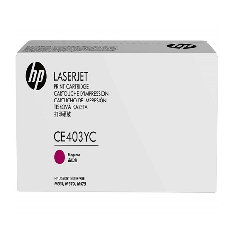 HP CE403YC CE403YC 7800 Sayfa MAGENTA ORIJINAL Lazer Yazıcılar / Faks Makineleri için Toner